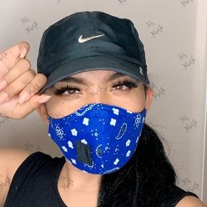 Mask with Straw opening